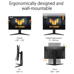 ASUS TUF Gaming VG27AQML1A 27-inch QHD 260Hz 1ms Gaming Monitor