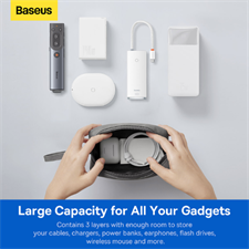Baseus Easy Journey Travel Organizer Portable Storage Bag for Electronic Gadgets