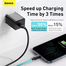 Baseus SUPER SI QUICK CHARGER Type C - 20W Fast Charging adapter