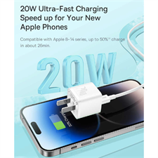 Baseus SUPER SI QUICK CHARGER Type C - 20W Fast Charging adapter