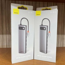 Baseus 11 IN 1 METAL GLEAM SERIES 11-in- 1 Multifunctional Type -C HUB Docking Station