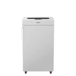 Deli 9909 Heavy-Duty Cross Cut Paper Shredder, 32 Sheets, 75L Bin, P-4, 