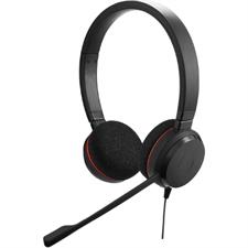 Jabra Evolve HSC016 20 UC Wired Headset, Stereo Professional Telephone Headphones for Greater Productivity, Superior Sound for Calls and Music, USB Connection, All Day Comfort Design