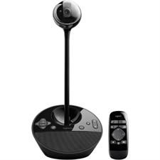 Logitech BCC950 ConferenceCam All-in-One HD 1080p Webcam & Speakerphone with Motorized Pan/Tilt, Remote Control, and USB Plug-and-Play