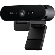 Logitech Brio 4K Ultra HD Webcam with RightLight 3 HDR, 5x Digital Zoom, Adjustable Field of View, and Windows Hello Support