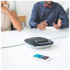Logitech Group HD 1080p Video Conferencing System with 10x Lossless Zoom, 90° FOV, and Full-Duplex Speakerphone for Mid to Large Rooms