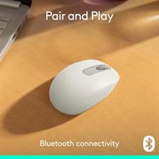 Logitech M196 Bluetooth Wireless Mouse with 1000 DPI Optical Tracking, 12-Month Battery Life, and Ambidextrous Design