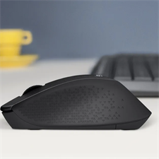 Logitech M331 Silent Plus Wireless Mouse with 90% Noise Reduction, Ergonomic Right-Hand Design, 24-Month Battery Life, and 1000 DPI Tracking