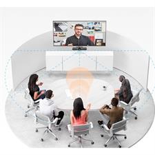 Logitech MeetUp All-in-One ConferenceCam with 4K UHD Video, 120° Field of View, Integrated Audio, and RightSight Auto-Framing