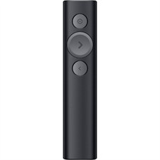 Logitech Spotlight Advanced Wireless Presentation Remote with Digital Pointer, Smart Timer, Dual Connectivity, and Fast Recharge