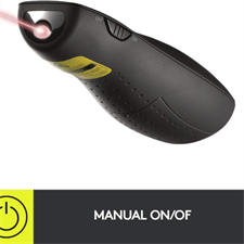 Logitech Wireless Presenter R400 with Red Laser Pointer, Intuitive Slide Controls, 15m Wireless Range, and Plug-and-Play USB Receiver