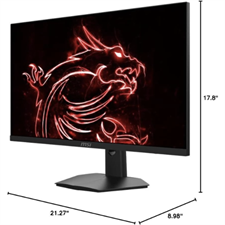 MSI G274F 27” FHD (1920 x 1080) Non-Glare with Super Narrow Bezel 180Hz 1ms 16:9 HDMI/DP G-sync Compatible HDR Ready HDR Ready IPS Gaming Monitor (G274F),Black
