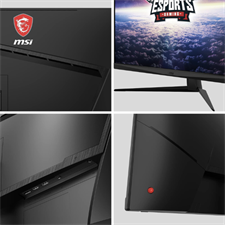 MSI G321Q 2K IPS Gaming Monitor - 31.5 Inch, 16:9 WQHD (2560 x 1440), IPS, 1ms, 170 Hz, HDR, G-Sync Compatible, DisplayPort, HDMI, Anti-Flicker, Less Blue light, Night Vision, Black