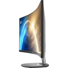 MSI Pro MP341CQ, 34" Monitor, 3440 x 1440(UWQHD) VA, 100Hz, TUV Certified Eyesight Protection, 4ms, Displayport, HDMI, Tilt,
