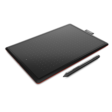 One by Wacom CTL, 472,  Small, Graphics Drawing Tablet, Portable and Versatile for Students & Creators, 210 x 146 x 8.7 mm / 8.3 x 5.7 x 0.3 in, 10.9 x 7.4 inches, Ergonomic 2048 Pressure Sensitive Pen, Compatible with Chromebook, Mac
