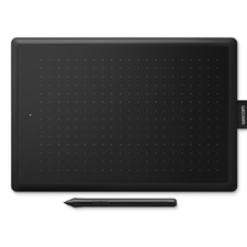 One by Wacom CTL, 472,  Small, Graphics Drawing Tablet, Portable and Versatile for Students & Creators, 210 x 146 x 8.7 mm / 8.3 x 5.7 x 0.3 in, 10.9 x 7.4 inches, Ergonomic 2048 Pressure Sensitive Pen, Compatible with Chromebook, Mac