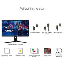 ROG Strix XG27UQR  ROG Strix XG27UQR DSC Gaming Monitor- 27-inch, 4K (3840 x 2160), 144 Hz, DSC, DisplayHDR™ 400, DCI-P3 90%, Adaptive Sync