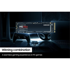 SAMSUNG 990 PRO SSD 1TB, 2TB, 4TB PCIe 4.0 M.2 2280 Internal Solid State Hard Drive, Seq. Read Speeds Up to 7,450 MB/s for High End Computing, Gaming, and Heavy Duty Workstations