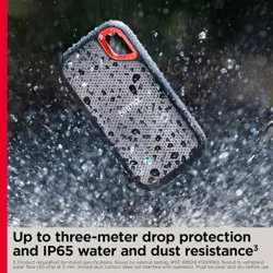 SanDisk Extreme Portable SSD V2 2TB (SDSSDE61) | USB 3.2 Gen 2 (1050MB/s Read) | IP65 Water & Dust Resistant | 3M Drop Protection | External NVMe SSD