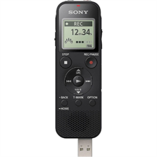 Sony ICD-PX470 Stereo Digital Voice Recorder with Built-in USB Voice Recorder & 4GB Built-in Memory