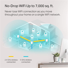 TP-Link Deco X60 WiFi 6 AX5400 Whole Home Mesh Wi-Fi 6 Unit - Pack of 3