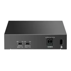 TP-Link LS105GP LiteWave 5-Port Gigabit Desktop Switch with 4-Port PoE+ (65W Budget)