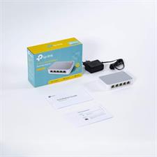 TP-Link TL-SF1005D 5 Port 10/100 Mbps Fast Ethernet Switch | Desktop Ethernet Splitter | Ethernet Hub | Plug & Play | Fanless Quiet | Desktop Design | Green Technology | Unmanaged ,White