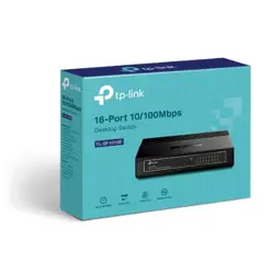 TP Link TL-SF1016D 16-Port 10/100Mbps Desktop Switch