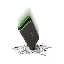 Transcend StoreJet 25M3 Portable HDD (1TB | 2TB USB 3.1 Gen 1 | Military-Grade Shock Protection | One-Touch Backup | For Data Security and storage
