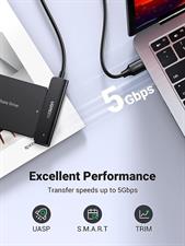 UGREEN USB-A TO 2.5-INCH SATA CONVERTER 50CM – 70609