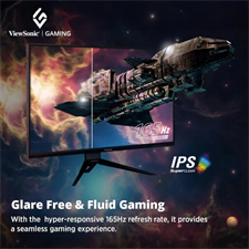 ViewSonic Omni 32 Inch 165Hz IPS Qhd 2K 2560X1440 Pixels Gaming Led Monitor,0.4Ms,Hdr10,AMD Freesync Premium,137% Srgb,Eye Care,Wall Mount,Tilt,2XHdmi,1XDisplay Port,- Vx3219-2K-Pro-2