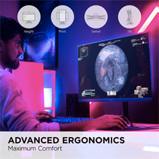 ViewSonic Omni VX2728J-2K 27 Inch Gaming Monitor 1440p 180hz 0.5ms IPS w/FreeSync Premium, Advanced Ergonomics, HDMI, and DisplayPort