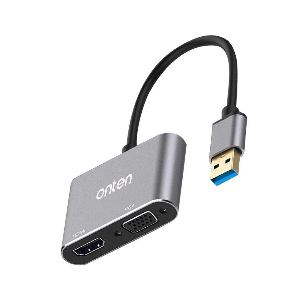 Adaptador Usb3 To Dual Hdmi USB To Dual HDMI Adapter 4K 60Hz Ultra