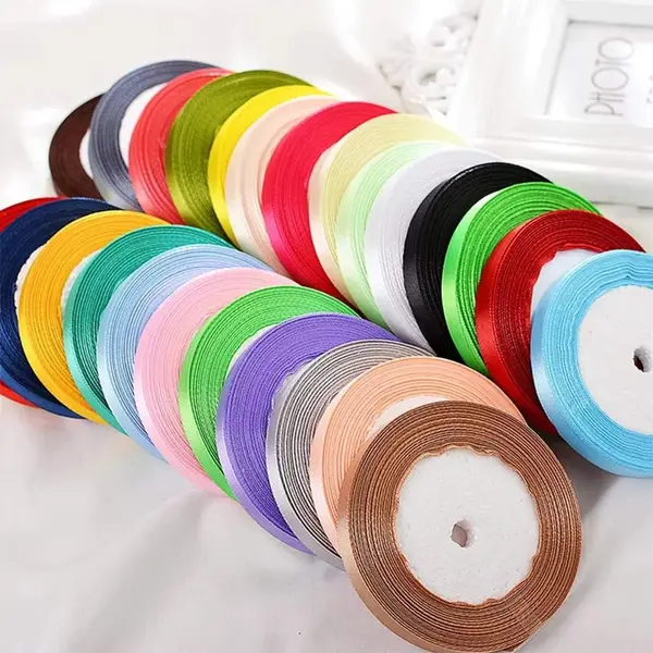 Half inch, Pack Of 6/12/24/36/50/100/150/200- 0.5 inch ribbons - Multi Color