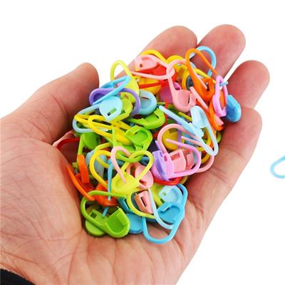 10 Pieces Knitting Crochet Locking Stitch Markers Mix Color