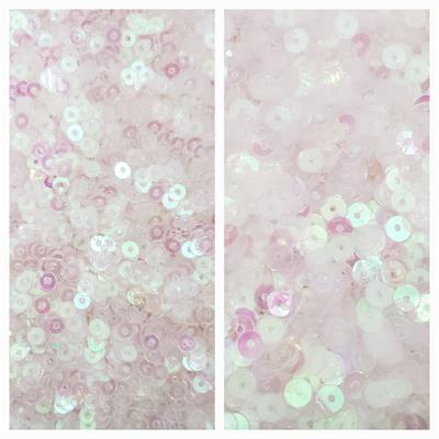 1 Tola Round Sitaray in Transparent , beautiful Design, Flat Loose Sequins, 3mm/4mm