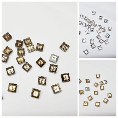 20 Pcs , Oval Crystal Beads, Crafts DIY in 