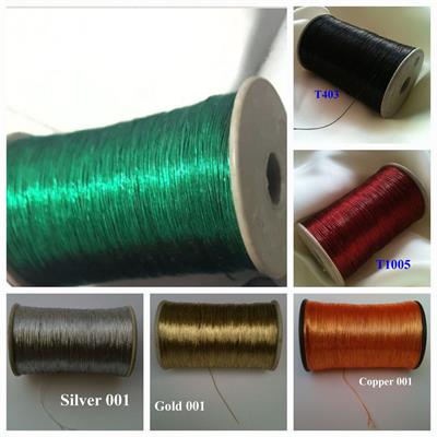 2 Pcs Embroidery material Metallic Zari Thread for Embroidery, Sewing and Jewelry Making