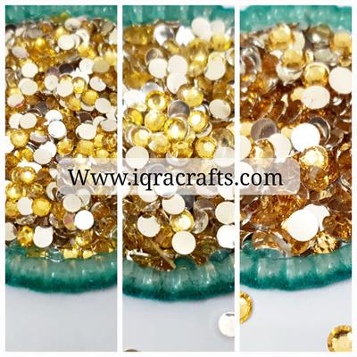 10 gm Resin Back Non Hotfix Rhinestone For Clothes Decoration Crafts 