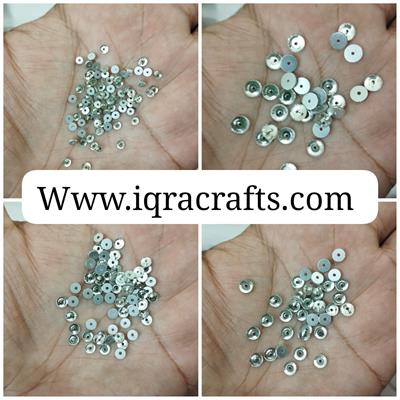 1 Pack Crystal Acrylic Sew On Rhinestones Tiny Flatback Beads DIY Crafts, Gold (3mm,4mm,5mm,8mm)