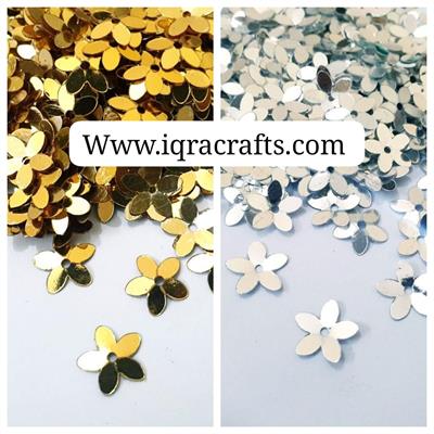  1 Tola Star Sitaray in Various Colors, Beautiful Design, Sequins Craft Supplies 10mm