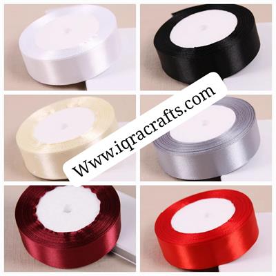 Pack Of 1- 1 inch ribbons - Multi Color 18 Yard