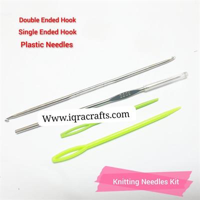  4 in 1 Crochet Hook & Needles For Wool, Sweeter knitting & Hnad Knitting Hook,