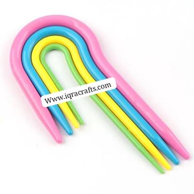 Mix Color Colorful Set Plastic Knitting Sewing Tools Needlework Knitting Craft Set