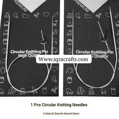 1 Pcs Circular Knitting Pair Needles