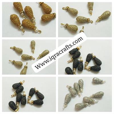 10 Pcs Hanging Decorative Small Tassel Crafting Sewing Clothing Accessories Latkan 20 mm