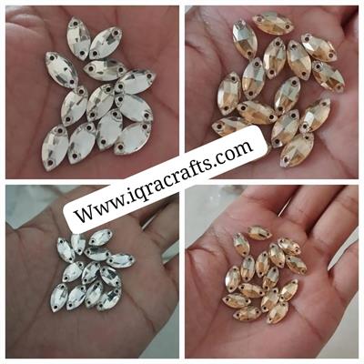 20 PcsPoint Back Shiny crystal , DIY Sewing Jewelry Decoration