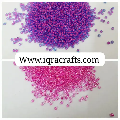 2 Tola 2mm Glass Round Beads, Various Colors, Pony Bead Jewelry, DIY Craftsmanship