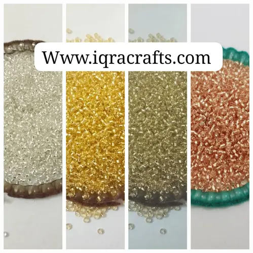 2 Tola 2mm Glass Round Beads, Various Colors, Pony Bead Jewelry, DIY Craftsmanship