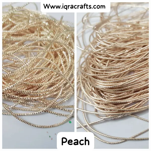  1 tola Embroiderymaterial 1mm Dabka/Naqshi Zardozi Thread